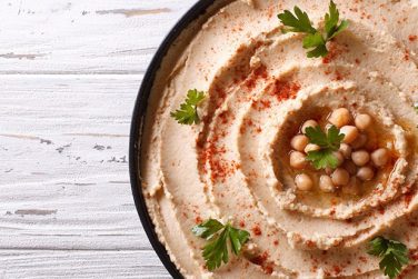 Nicht nur lecker, sondern auch gesund: Kichererbsen und Hummus