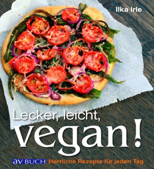 Buchcover Lecker, leicht, vegan!