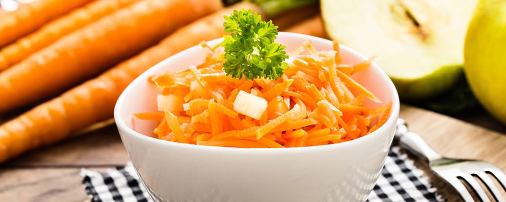 Möhren-Apfel-Salat • Vegan Taste Week