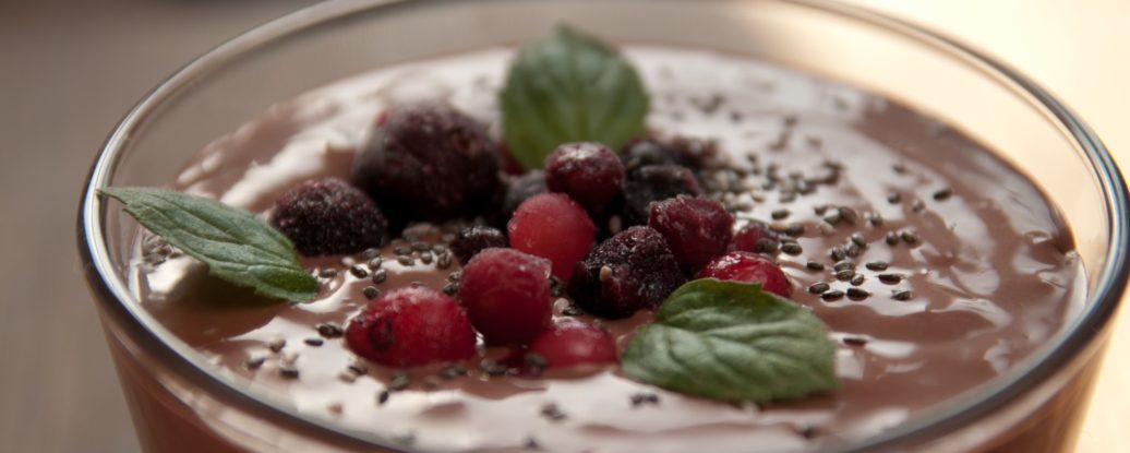 Mousse-Variation mit Wildbeeren • Vegan Taste Week