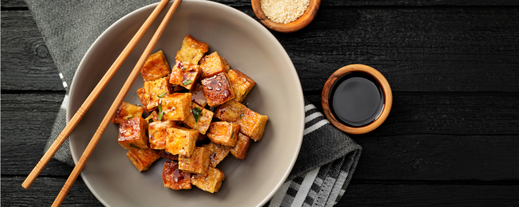Knoblauch Tofu • Vegan Taste Week
