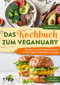 Buchcover Kochbuch Veganuary